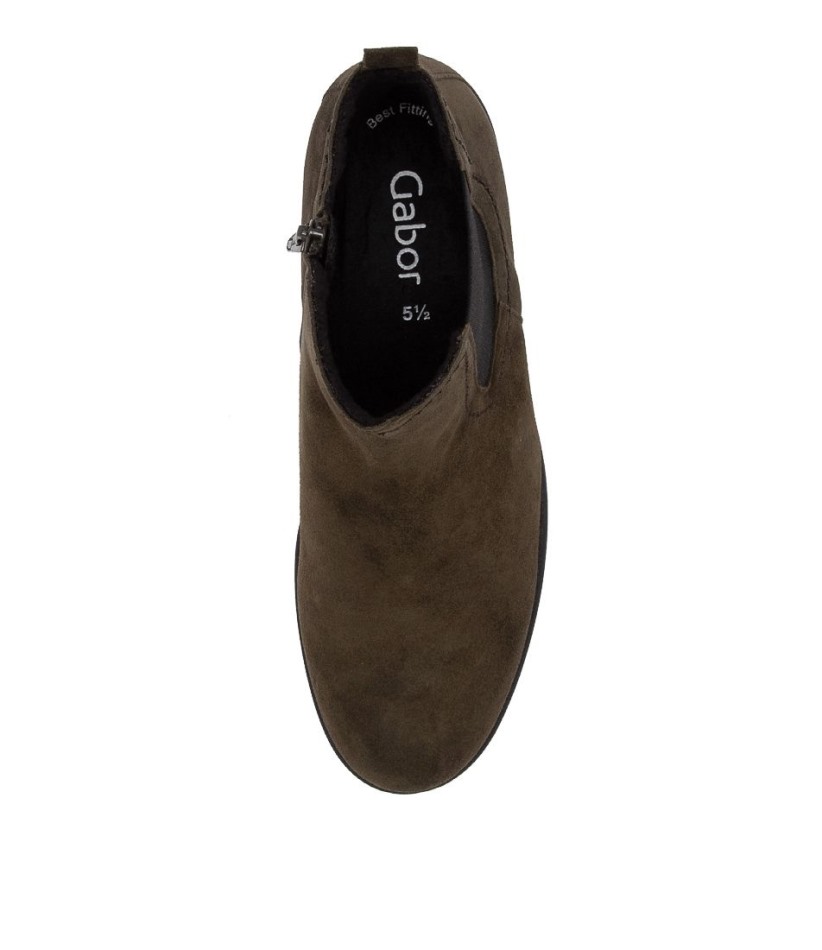 Gabour | Bottines Exclusives En Daim Gluck Bottle